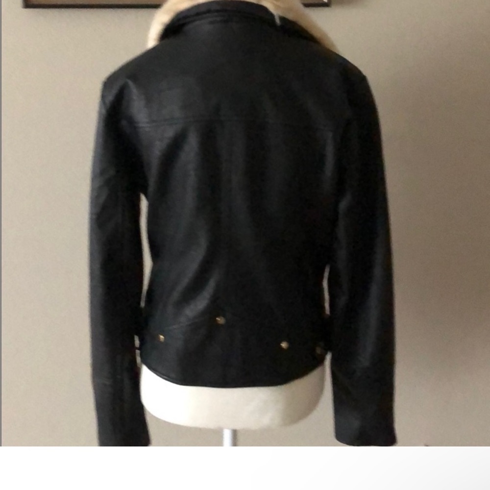Black  faux jacket - Picture 2 of 12